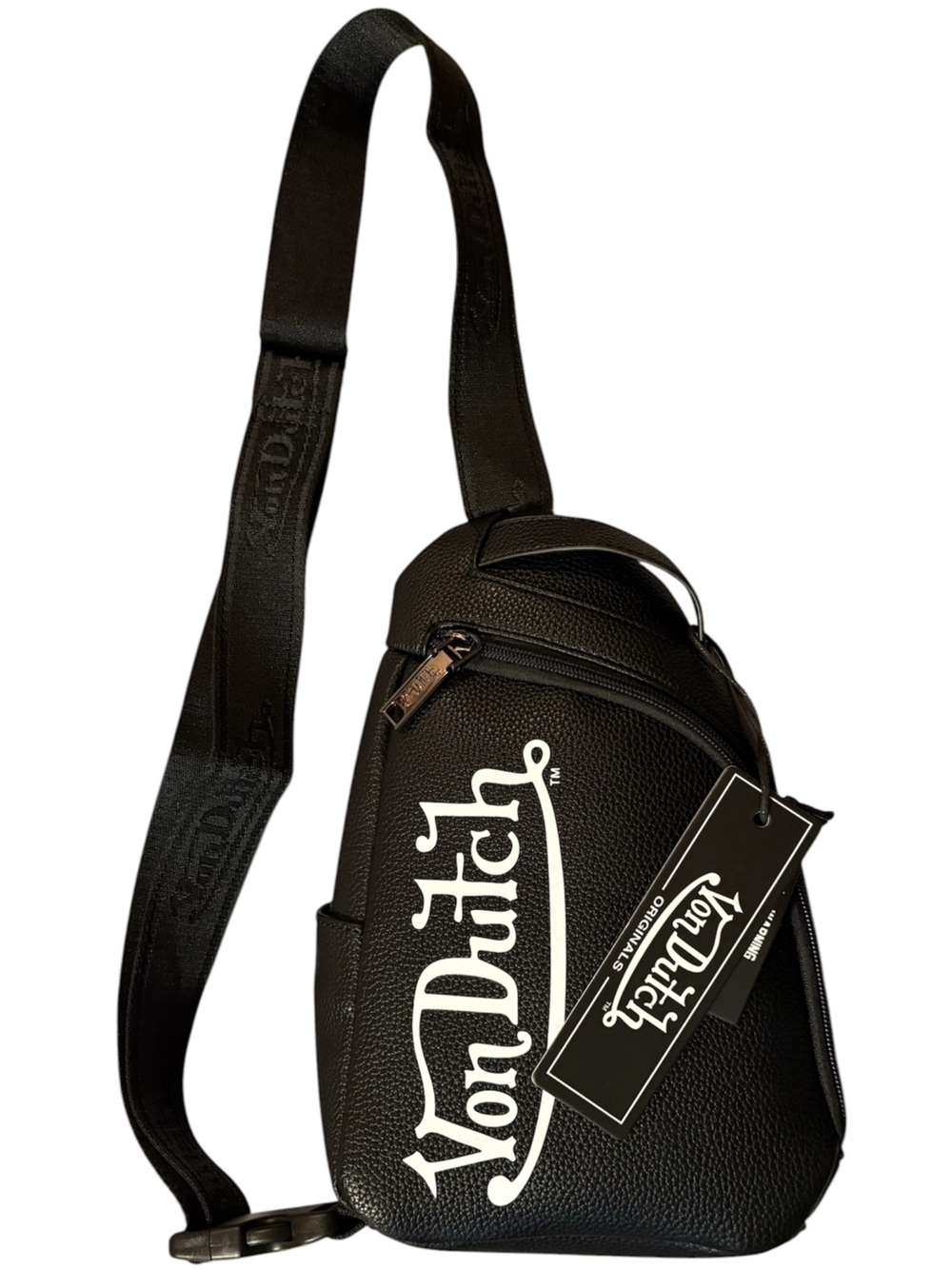 Von Dutch Black Sling Bag